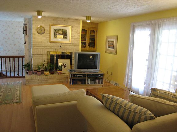 Family Room with fire place