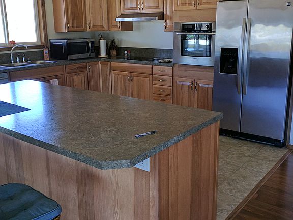 kitchen with easy close cupboards