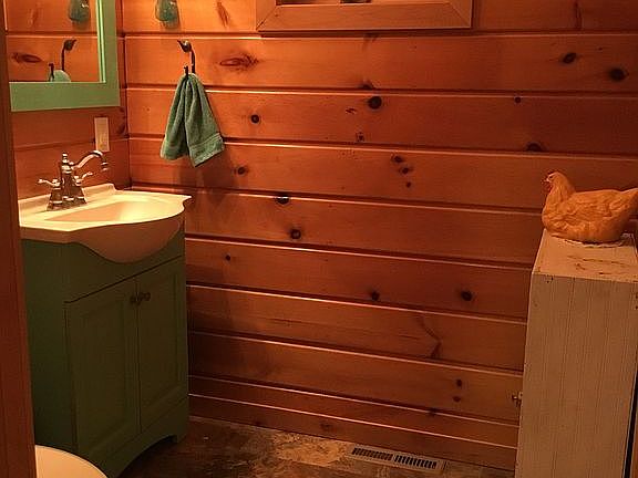 Main level guest bathroom