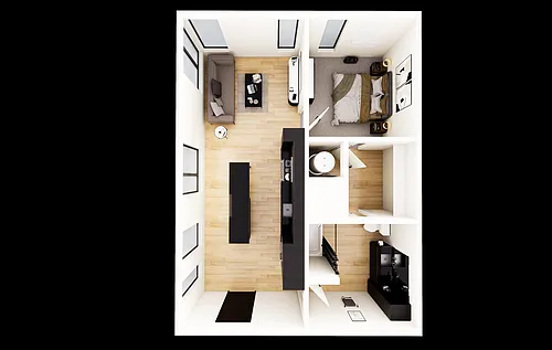Floor plan Pigment