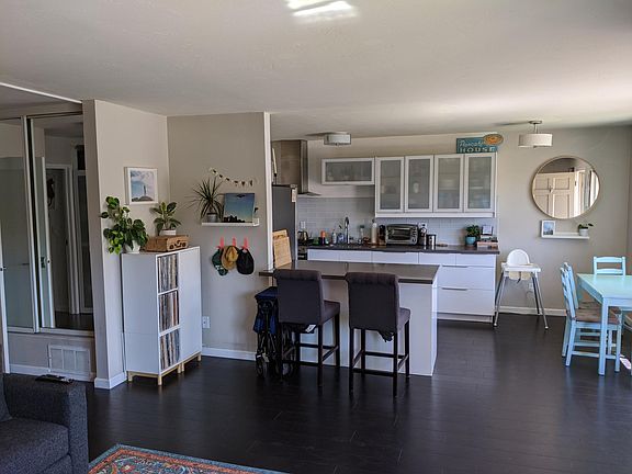 Kitchen/Dining view from Living Area