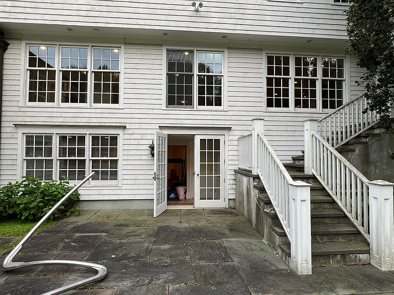 Lower Level to Backyard Patio