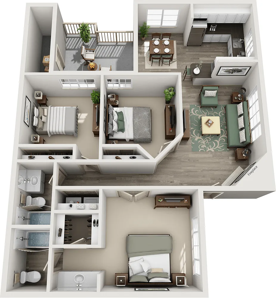 Floor plan C1