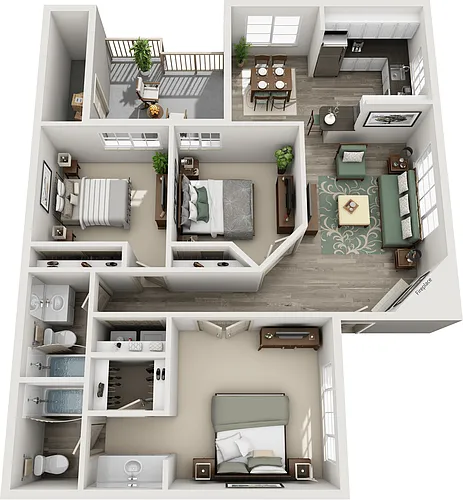 Floor plan C1