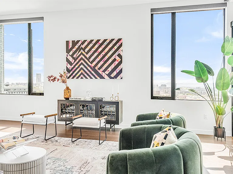 Large windows for maximum natural light