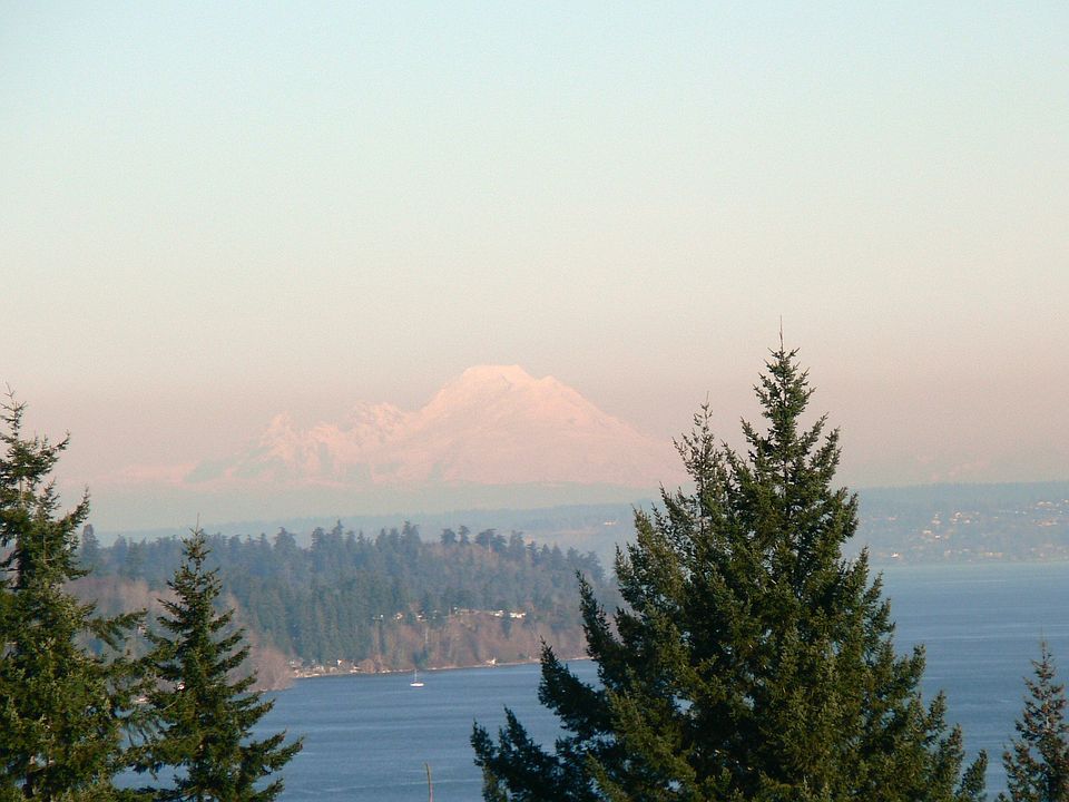 MT. Baker from deck