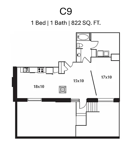 Floor plan C9