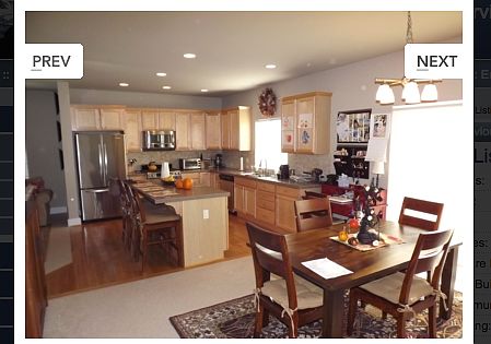 Open Concept Kitchen w/lots of storage