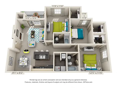 Floor plan Carlisle