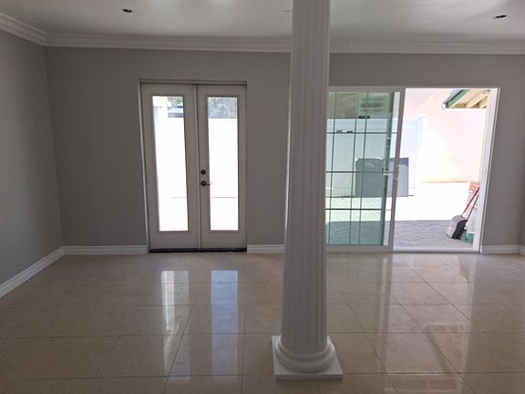 dining and living room