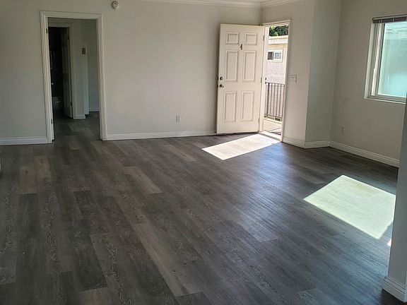 Living room view from dining area