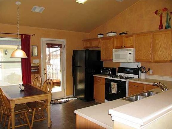 A kitchen for easy conversation