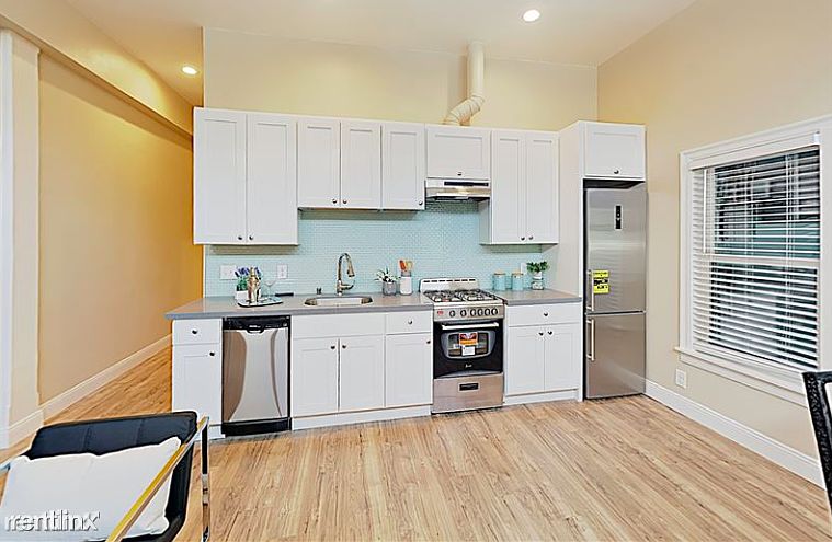 Open concept kitchen