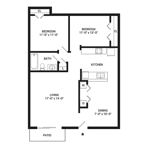 Floor plan B1