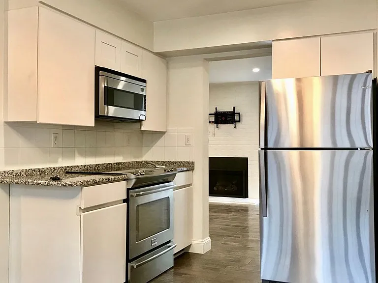 Kitchen into living