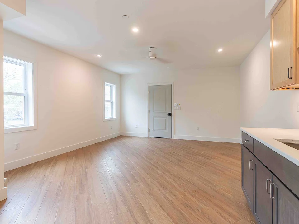 View of open concept living area
