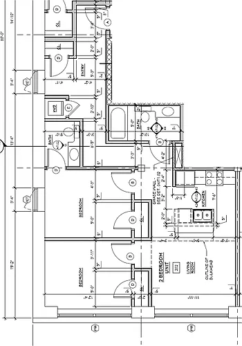 Floor plan 2bd 50A 202