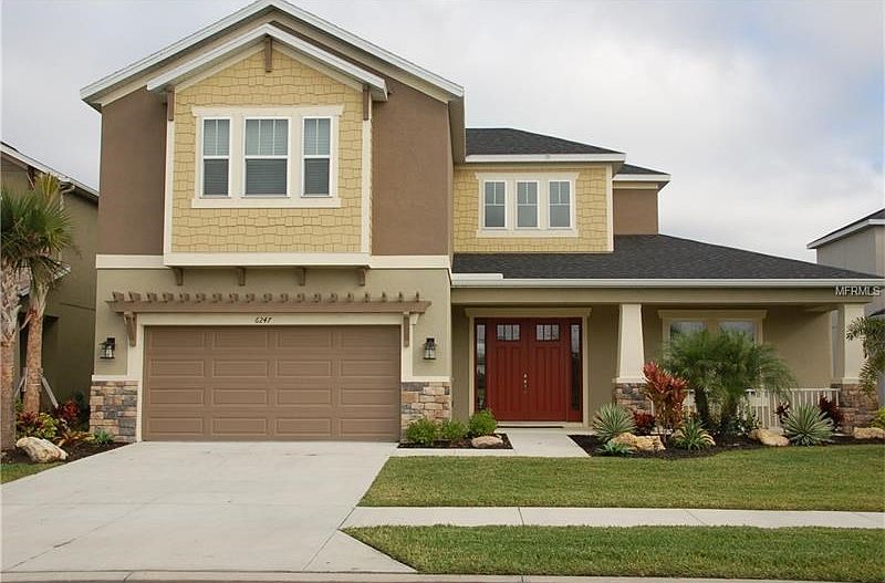 Kentwood III Stone Front Elevation