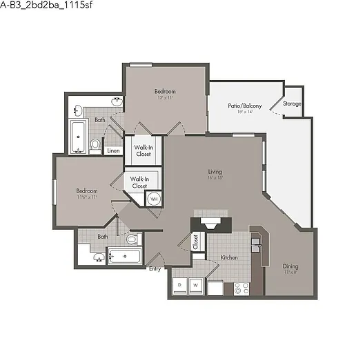 Floor plan The Beech Luxe