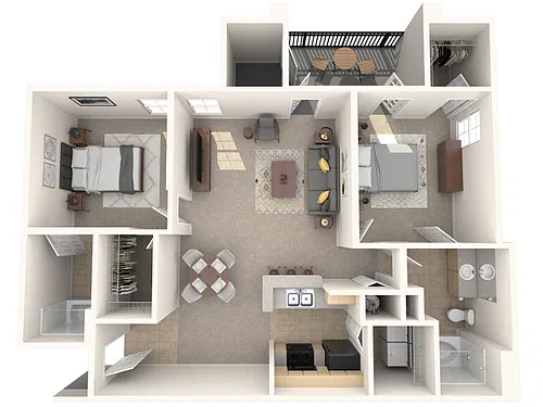 Floor plan B2