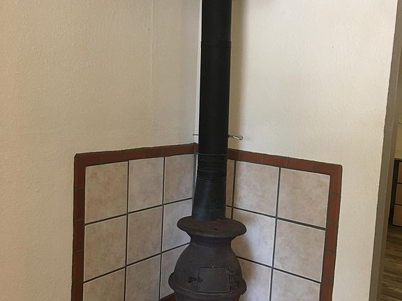 Antique Franklin pot bellied stove...