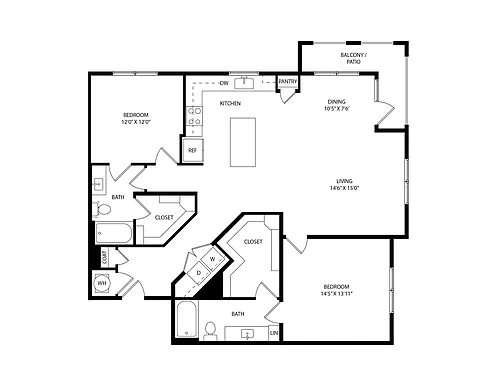 Floor plan B3 - Essential Living