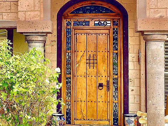 Hand-crafted Front Door