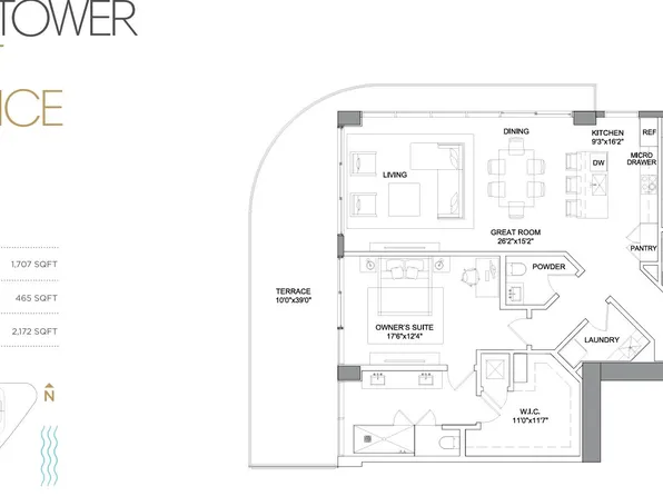 153 N Seabreeze Blvd #1604, Fort Lauderdale, FL 33304