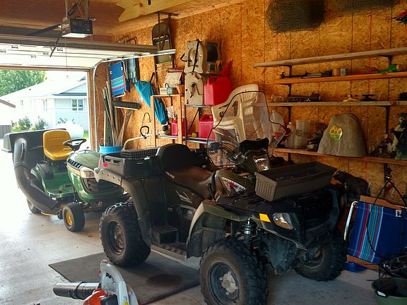 Detached single garage