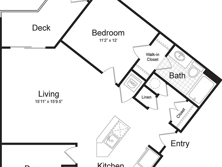 1-Bedroom 1-Bathroom | 929 sqft 1-Bedroom 1-Bathroom | 929 sqft