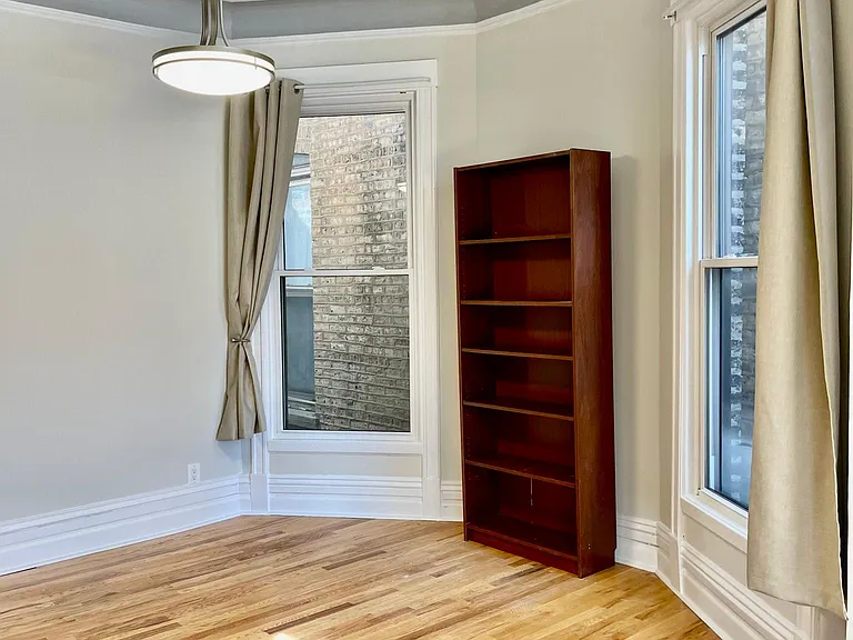 Parlor, looking eastward. Notice cool "medallion" on ceiling above light fixture!