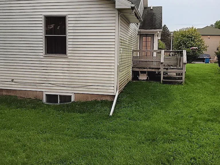 Rear of Duplex & Deck