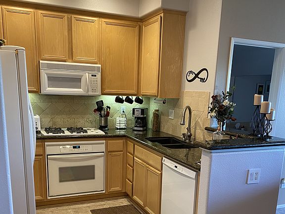 Kitchen with Granite Counter