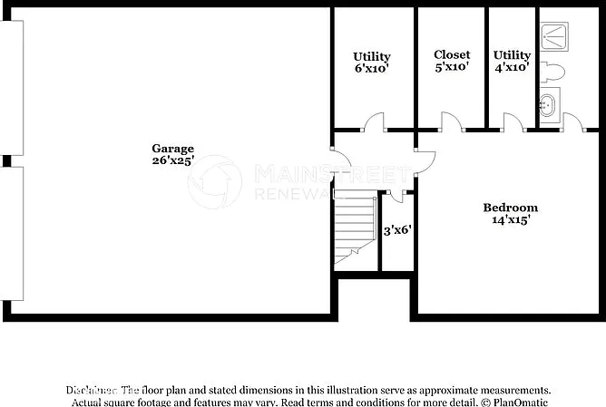 primary bedroom