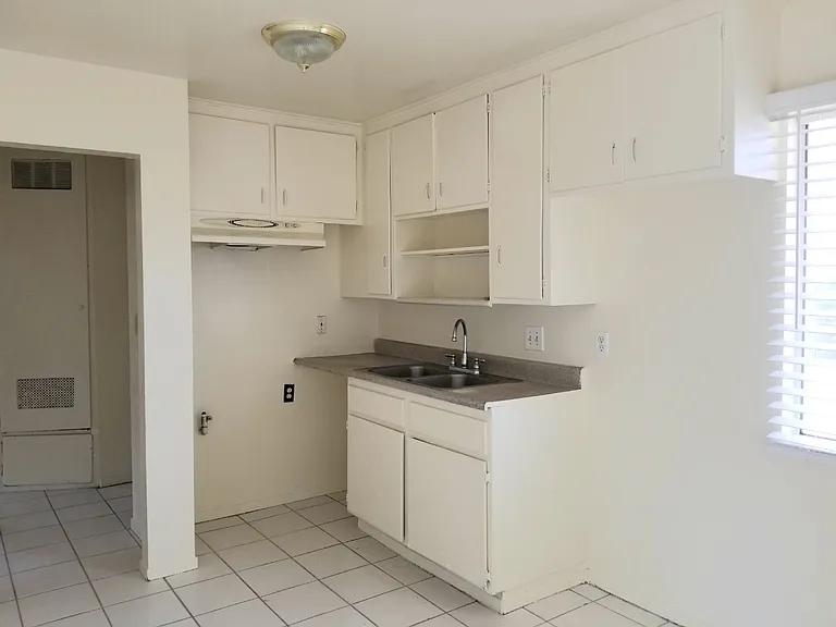 Another angle of the kitchen area