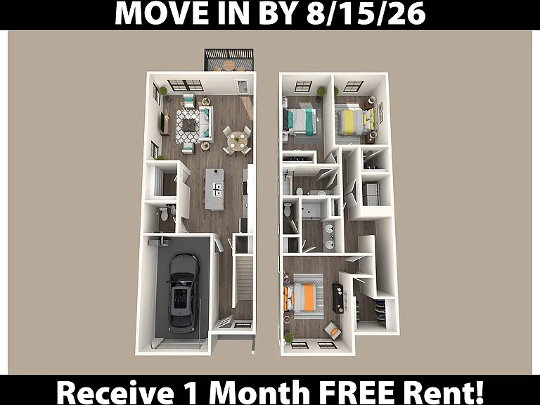 Steele Landing Townhome Rentals — Photo 14