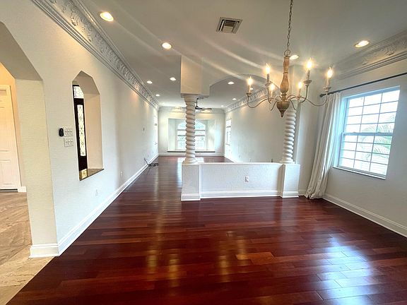 dining area & living room
