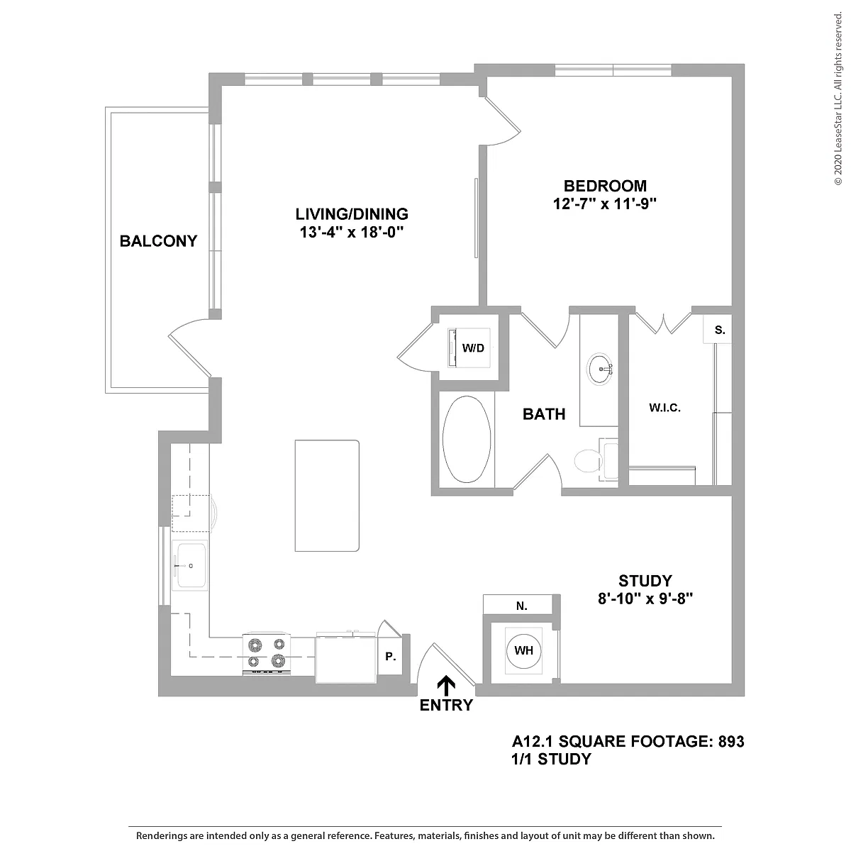 Floor plan A12