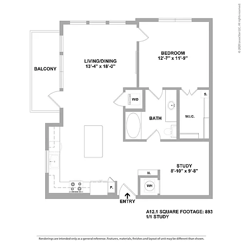 Floor plan A12