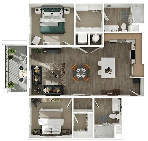 Floor plan B1