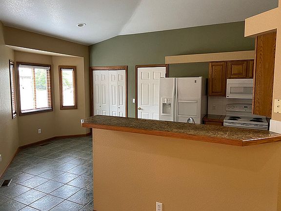 kitchen looking from dining