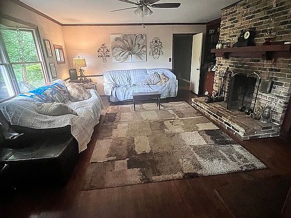 Natural light living room