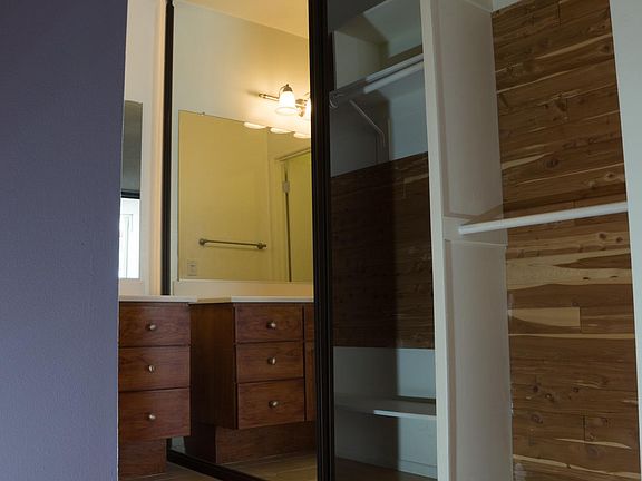 Large cedar lined closet