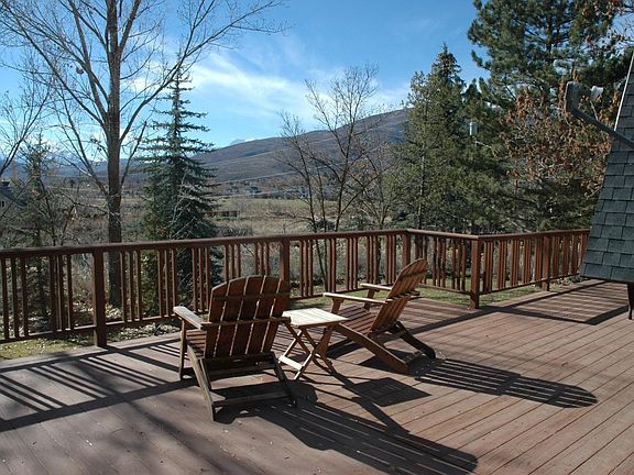 Outside back wrap around deck