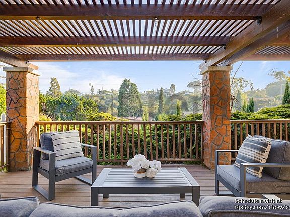 Front porch with views