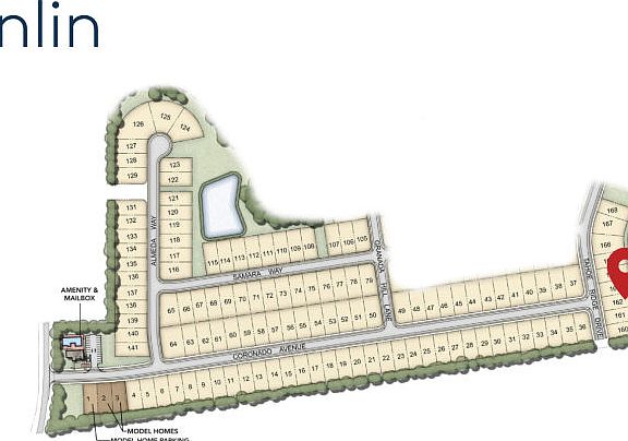 Dunlin Homesite Map
