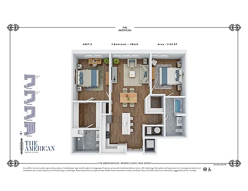 Floor plan K
