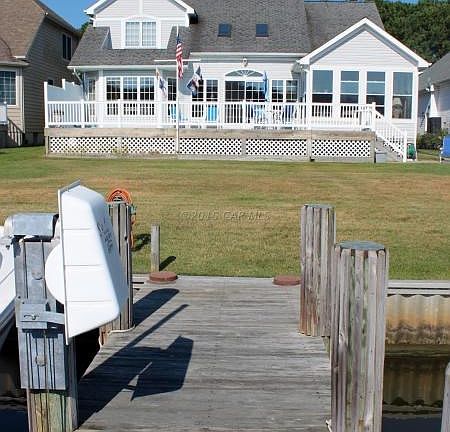 view of back from dock