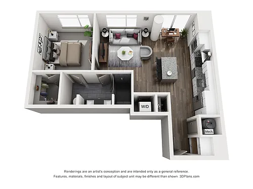 Floor plan Sidecar