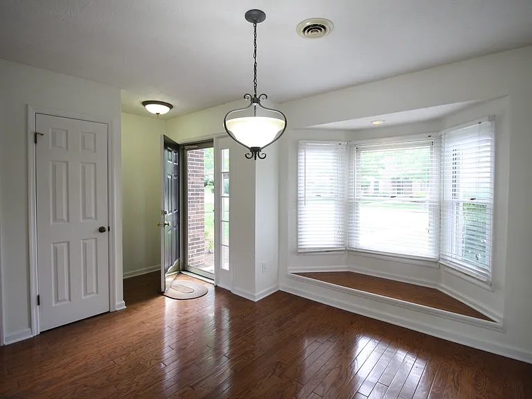 Formal Dining Room with Bay Window